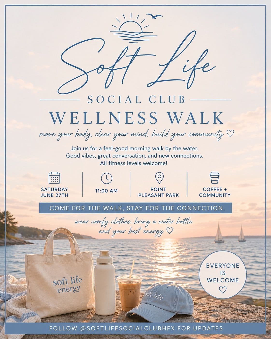 Soft Life Social Club Wellness Walk