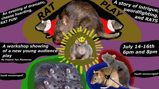 Rat Play – A Workshop Showing of a New Young Audience Play